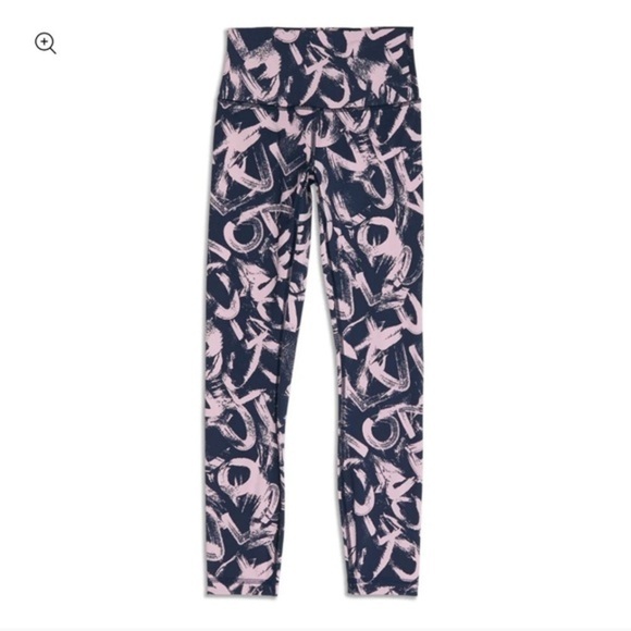 Wunder Under High Rise Legging Graffiti Pop Antoinette True Navy - Picture 1 of 6